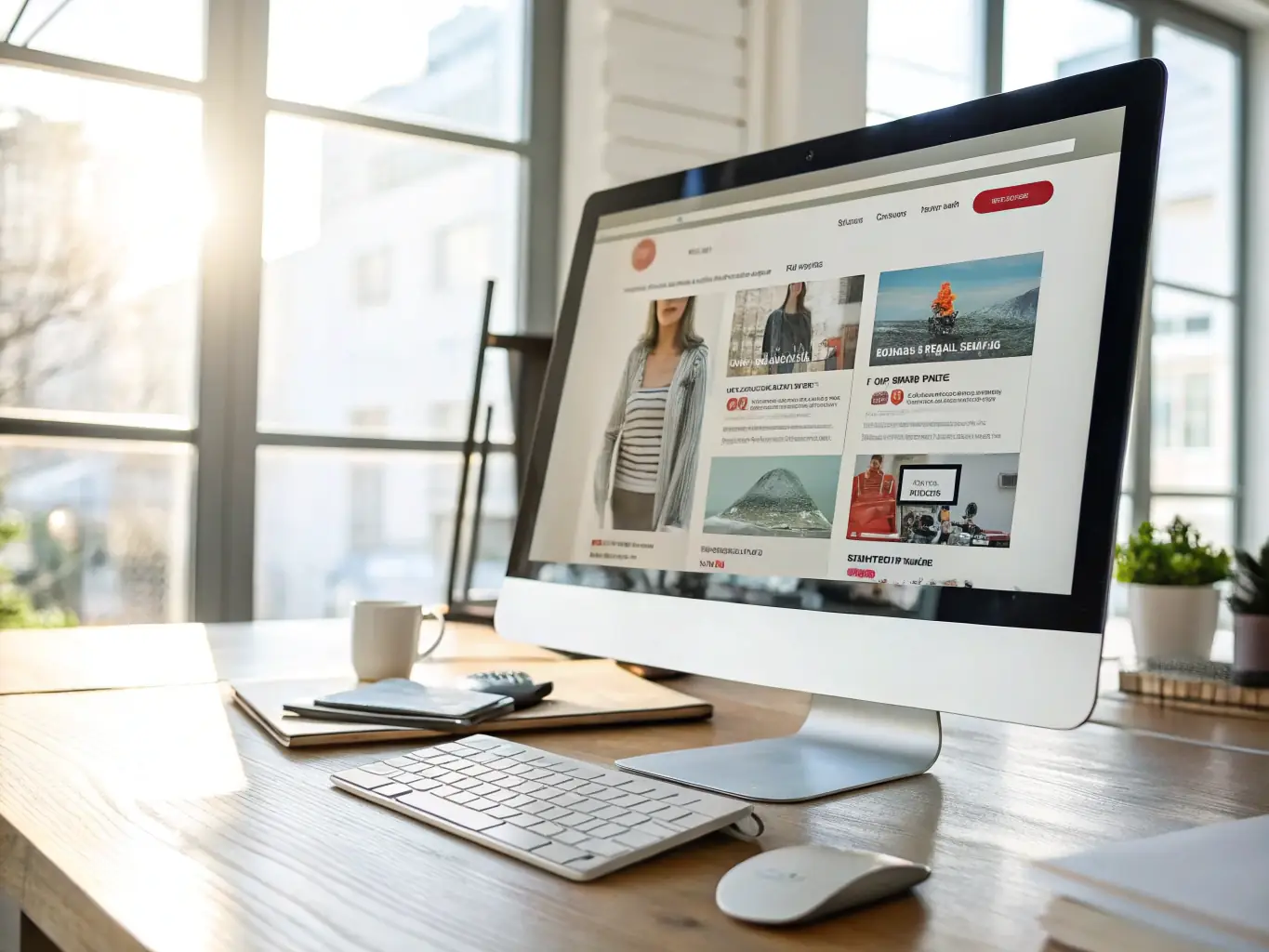 An e-commerce platform interface displaying product listings, shopping cart, and secure checkout process, illustrating Jynglee Internet Services' expertise in developing robust online stores.